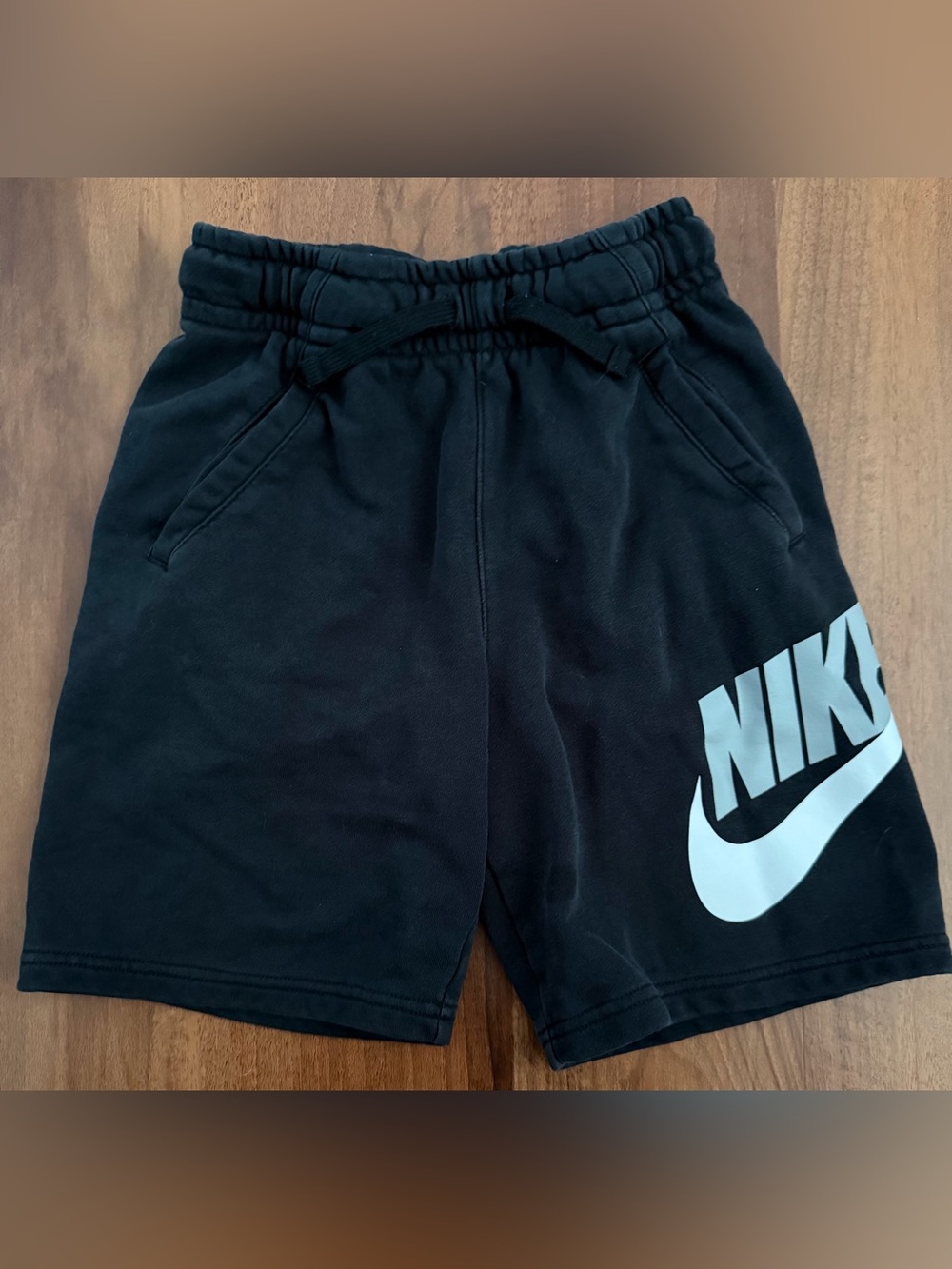 Nike Kids Black & Grey Athletic Shorts - Picture 5 of 7